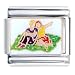 Couple On The Grass Italian Charms Bracelet Link