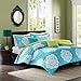 Intelligent Design Tanya 4 Piece Comforter Set, Twin/Twin X-Large, Blue