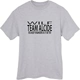 Team Alcide Wilf Unisex Tshirt (Xxxl, Grey)