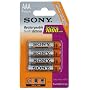 Sony Nickel-Metallhydrid Akkus 4er Pack Micro Ni-MH 1,2 V 1000 mAh