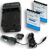 CASIO NP-20 / NP20DBA Equivalent Charger & Battery Combo for OEM BC-11L & Select EXILIM Models