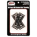 HO Code 100 60-Degree Custom Crossing