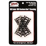 HO Code 100 60-Degree Custom Crossing by Atlas Model Railroad