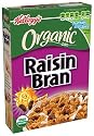 Kellogg's Organic Rasin Bran, 15-Ounce Box (Pack of 6)