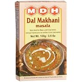 MDH Dal Makhni Masala Spice Blend for Black Lentil 3.5 Ounce Boxes Pack of 10 by MDH