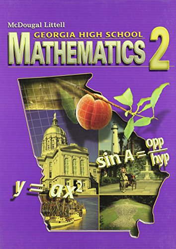 McDougal Littlel Mathematics 2 Georgia: Student Edition Mathematics 2 2008