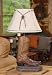 Cowboy Boot Table Lamp