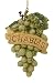 Vintage Tuscan Chablis Wine Grapes Christmas Ornament #W7593