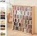 VCM 50403 VCM CD/DVD-Turm f&uuml;r ""Roma"" 300 CDs, buche