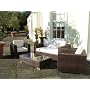RATTAN ST CROIX GARDEN AND CONSERVATORY SOFA SET