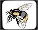 Mouse Pad with flying, honeybee, bee