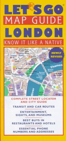 City Travel Guides Discounted  Books : Let's Go Map Guide: London (Let's Go Map Guide London)
