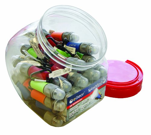  EGear Splash Flash LED Light, 50 Piece Cookie Jar (Assorted) 