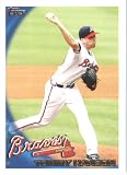 2010 Topps Baseball Card #20 Tommy Hanson Atlanta Braves - Mint Condition - Shipped In Protective ScrewDown Display Case!