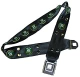 ~Buzz~ Hemp Beer Bottle Cap Seatbelt Belt! Awesome Hemp Leaf Bottlecap Design!