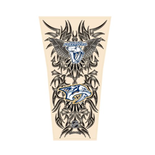 NHL Nashville Predators Tribal Tattoo Sleeve