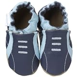 Robeez Infant/Toddler Athletic Slip-On,Navy,6-12 Months (US Toddler 4-5 M)