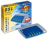 AVM FRITZ!Box Fon - DSL-Router / -Modem mit integrierter VoIP-Telefonanlage