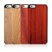 VENA [NEU Fuse] Ultra Slim Genuine Wood Backplate Hybrid Case for Apple iPhone 6s Plus (2015) / iPhone 6 Plus (2014) - Rosewood / Maple / Walnut wood