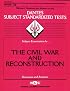 The Civil War and Reconstruction (DANTES Subject Standardized Tests: Questions and Answers)