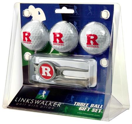 Rutgers Scarlet Knights Ncaa Kool Tool 3 Golf Ball Gift Packs