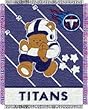 Tennessee Titans 36"x48" Woven Baby Throw Blanket - Football Sports Merchandise