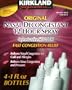 Kirkland Signature Original Nasal Decongestant 12 Hour Spray (4 x 1 Oz Bottles)