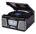 Crosley CR711 Autorama Turntable with AM/FM Radio, Black