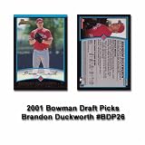 2001 Bowman Draft Picks Brandon Duckworth Rookie Card