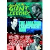 3 Classic Horrors Of The Silver Screen - Vol. 7 - Attack Of The Giant Leeches / The Amazing Transparent Man / Revolt Of The Zombies [DVD]