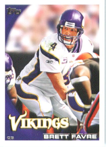 2010 Topps #60 Brett Favre - Minnesota Vikings (Football Cards)