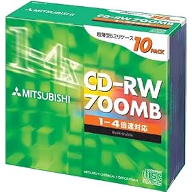 �O�H���w SW80QU10 CD-RW 700MB 10�� �X�����P�[�X����