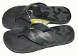 Reef Yeehaw Womens Black Leather Flip-Flops Sandals Shoes