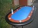 New Blue Race Track Texas Hold'em Poker Table, Tables