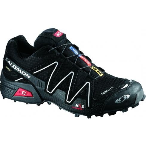 Salomon Speedcross 2 GTX Trail Running Shoe,Black/Asphalt/Silver