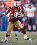 Vernon Davis Autographed/Hand Signed San Francisco 49ers Football 8x10 Photo