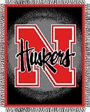 Nebraska Cornhuskers NCAA Licensed Focus Series 48 x 60 Throw Blanket