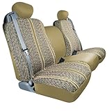 Saddleman 02930-09 Tan Saddle Blanket Custom Fit Bucket Seat Cover