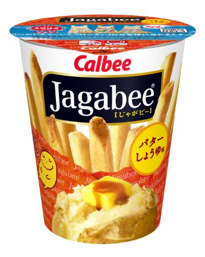 カルビー Jagabee(ジャガビー) バターしょうゆ味 40g×12カップ
