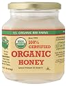 YS Royal Jelly/Honey Bee - Certified Organic Honey, 32 fl oz solid