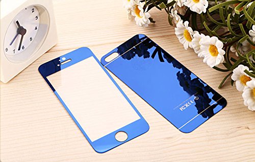 Iphone 6 plus 5.5inch case-yerwal front+back mirror tempered glas…