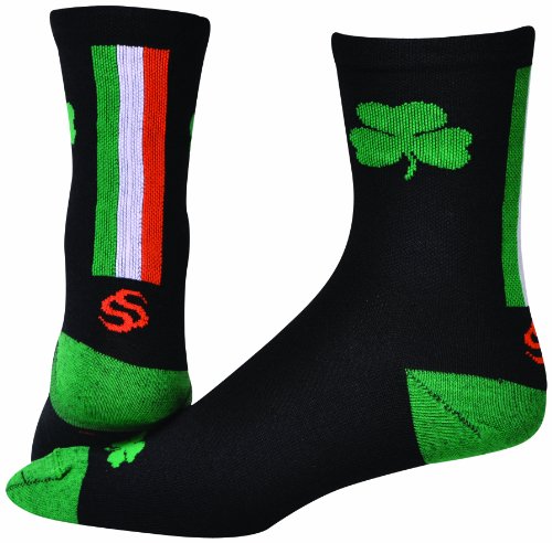 Save Our Soles Ireland Wool Socks, Black, Large