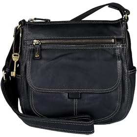 Click here to buy Fossil Handbag - Everyday Crossbody (Color: Black) by Fossil.