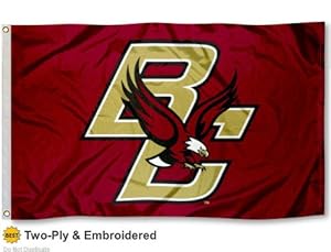 Amazon.com : Boston College Double-Sided 3x5 Flag : Outdoor Flags ...