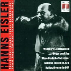 Eisler: Woodburry-Liederbuchlein / 5 Kinderlieder / Septet No. 1 / 9 Deutsche Volkslieder / 9 Kanons