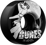 Bones Soft Core 56x34mm 80A Blk Skateboard Wheels (Set of 4)