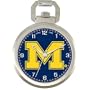 NCAA Men's COL-PW-MIC Pocket Collection Michigan Wolverines Pocket Watch