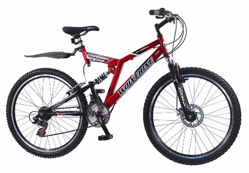 Wolverine 26" Wheel Dual Suspension Mountain Bike