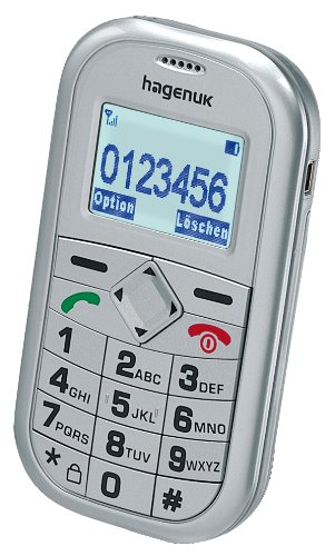 HAGENUK fono e50 Mini-Mobiltelefon bel. Display Vibration Freisprechen Telefonbuch fuer 25 Preisvergleich