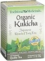 Traditional Medicinals Organic Kukicha Roasted Twig Tea, 16-Count Wrapped Tea Bags (Pack of 6)